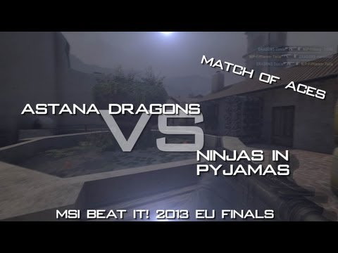 MSI Beat it! 2013 EU Finals | Astana Dragons vs NiP Highlights