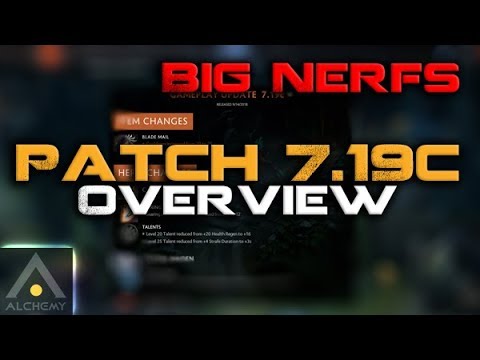 Dota 2: Patch 7.19c Analysis and First Impressions | Pro Dota 2 Guides