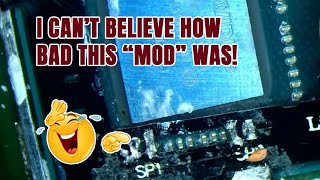 They DESTROYED Their Nintendo Switch Lite Trying To Mod It! Can I Fix It?