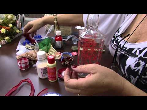 Mulher.com 12/11/2014 - Garrafa Castiçal por Lua Barbosa