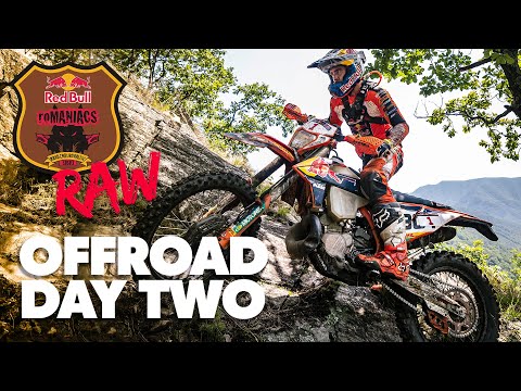 2021 Red Bull Romaniacs Offroad Day 2 - Raw Highlights