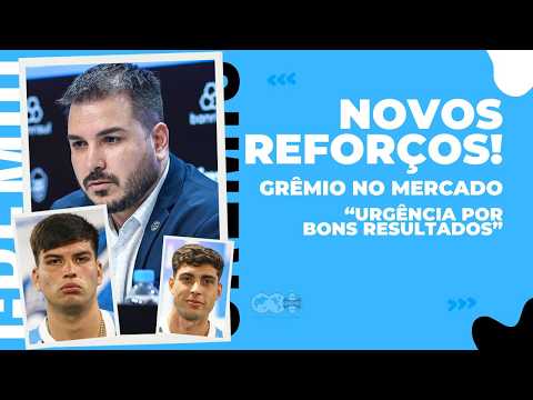 🚨✅UMA BAITA NOTÍCIA: GRÊMIO CONFIRMA NOVOS REFORÇOS | CLUBE ESTÁ NO MERCADO | MAIS DOIS ANÚNCIOS
