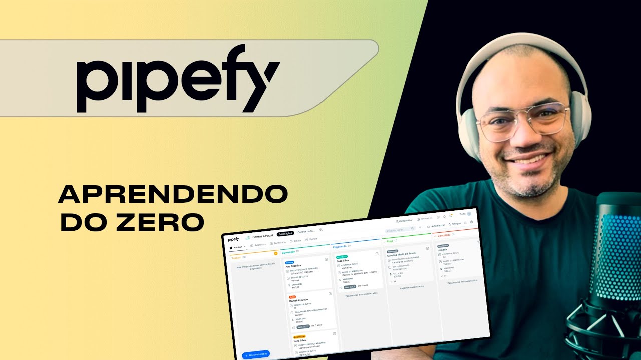 Aprendendo o PIPEFY do ZERO | O que é e Como funciona? | Criando e Editando um PIPE do Zero