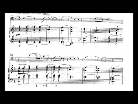 Richard Strauss - Romanze for 'Cello and Orchestra, TrV 118 (1883) [Score-Video]