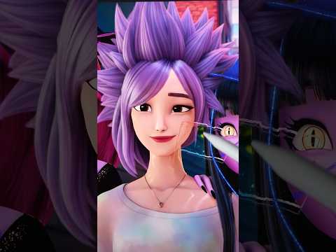 Rumi as a Demon 💜#kpopdemonhunters #huntrix #zoey #mira #drawing #digitalart #shorts