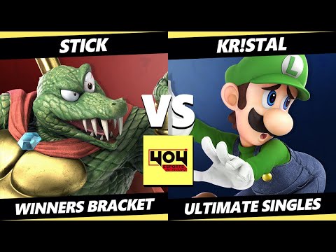4o4 Weekly 61 - Stick (King K Rool) Vs. Kr!stal (Luigi) Smash Ultimate - SSBU