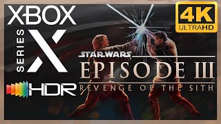 [4K/HDR] Star Wars Episode 3 : Revenge of the Sith / Xbox Series X Gameplay