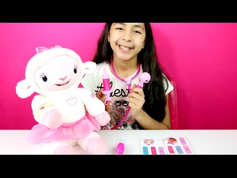 Take Care of Me Lambie Play Set Doc McStuffins TOYS!! B2cutecupcakes Video