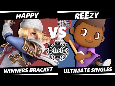 4o4 Smash Night 56 - Happy (Sheik) vs Reezy (Villager) - Winners Round 1