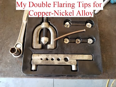Brake Double Flare Tricks for Copper-Nickel Alloy Lines