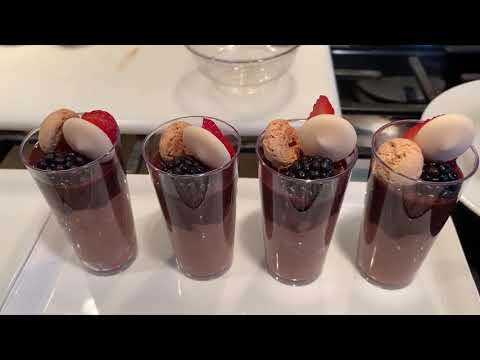 Chef Ramesh Teaches You How to Decorate Chocolate Mousse
