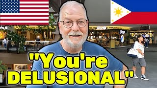 Recently retired American DOESN'T HOLD BACK his thoughts on the Philippines