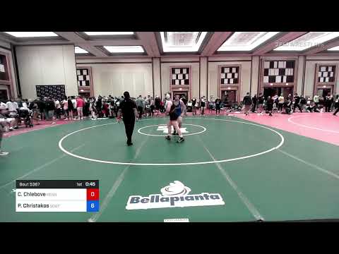 165 Lbs Rr Rnd 5 - Carter Chlebove, Pennsylvania Vs Panagiotis Christakos, South Side Wrestling Cl