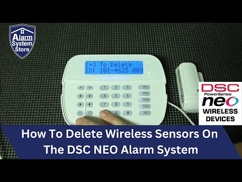 Quick Guide: Deleting Wireless Sensor from DSC PowerSeries NEO