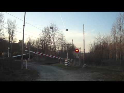 Passaggio a livello tra Strevi e Cassine (AL) - Level crossing - Spoorwegovergang