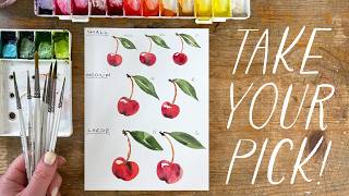 Pick the Perfect Watercolour Brush Every Time