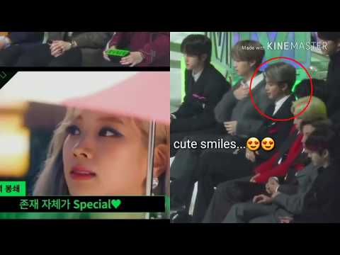 BTS REACTION TO TWICE VCR MMA 2019.PRECIOUS DAHMIN