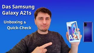 Das Samsung Galaxy A21s - Unboxing und Kurz-Review