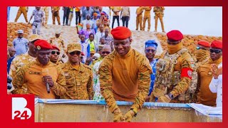 Le camarade Capitaine Ibrahim Traoré a inauguré le barrage de Pô Kapro