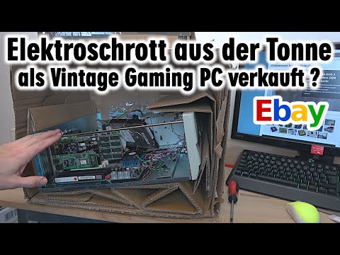 Elektroschrott auf Ebay als Vintage Gaming PC verkauft 🤔️❓️ Video