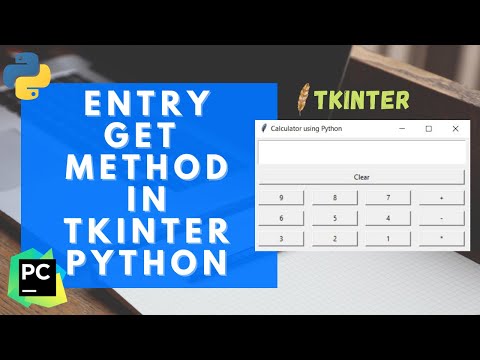 #12 Tkinter Tutorial | Entry | Entry Python | Entry Tkinter | Get Method Entry Python | GUI Python
