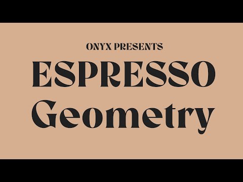 Brew Guides   Geometry  Espresso
