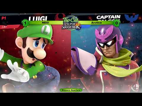 Top Cut Comics Ultimate #36 - WQ - NEO! (Luigi) vs Arctice (Captain Falcon)