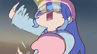 スバルの目の前で突然お祓いをし始めるすいちゃん【手描き/大空スバル/星街すいせい】