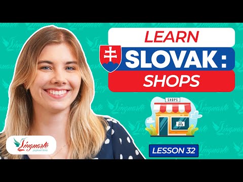 Aprenda ESLOVACO: AS LOJAS