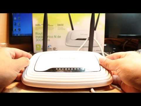 TP Link TL WR841N Wireless N Router Hard Reset and setup again