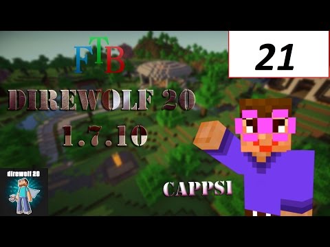 Cappsi hrá FTB DW20 1.7.10 [SK] ep. 21 - Výroba tesseractov (FullHĐ)