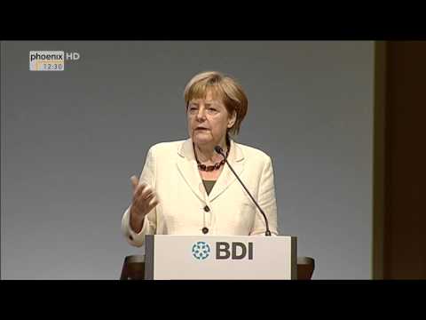 BDI: Rede von Kanzlerin Merkel am 23.09.2014