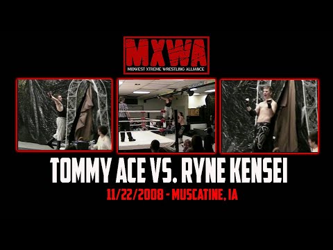 MXWA - Tommy Ace vs. Ryne Kensei - MXWA Retribution 11/22/2008 - Muscatine, IA
