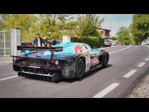 POV Ride In Maserati MC12 GT1 On Public Road