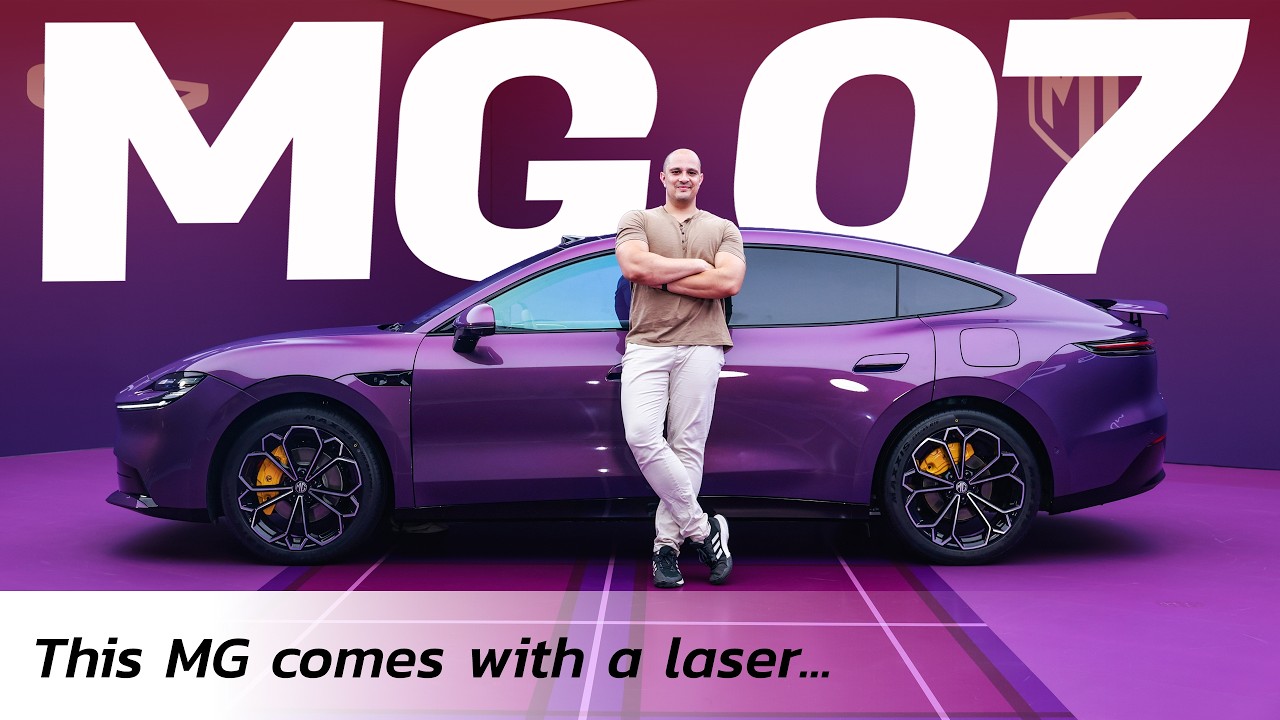 MG's Wildest EV Yet: LiDAR, 840km Range & British Heritage | MG 07 Review