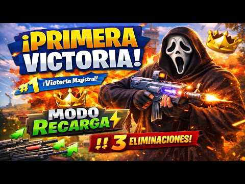 🏆Mi primera victoria en Recarga Fortnite 2026 🔥