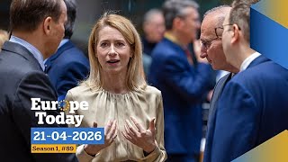 Europe Today: EU-Außenminister beraten Ukraine-Kredit und Verhältnis zu Israel