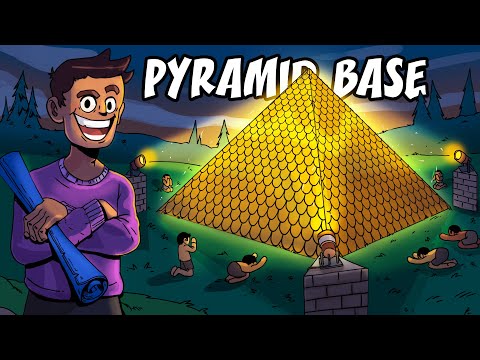 Waging War from my PYRAMID BASE in Rust!!! (Rust Movie)
