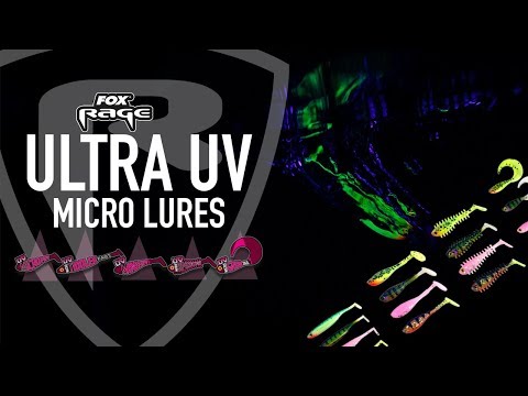 Fox Rage Ultra UV Micro Grub Loaded Lures - Mixed Pack Multi
