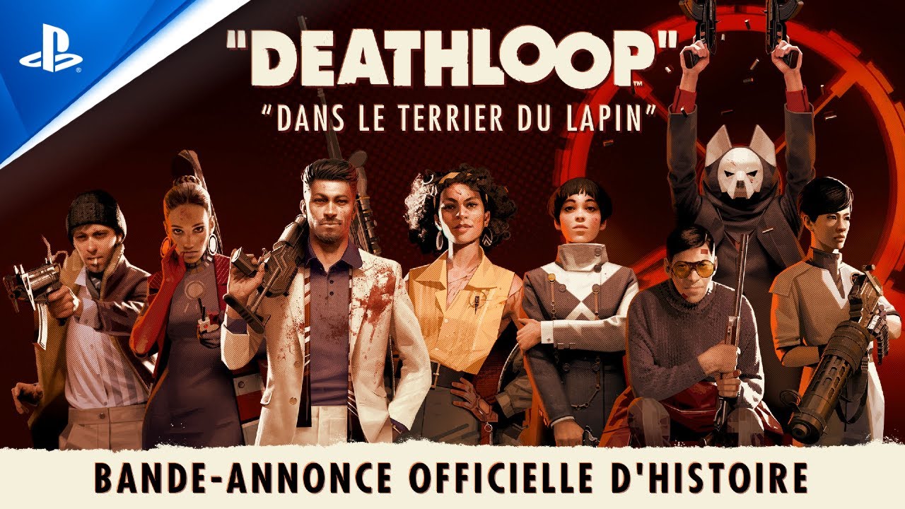 De l’autre côté du miroir dans la bande-annonce de l’histoire de Deathloop