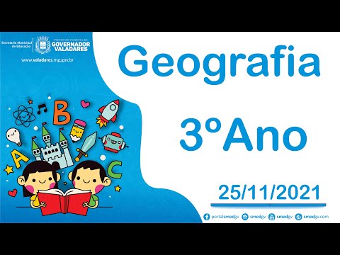 Interpretação e Legendas dos Mapas - Geografia   3º Ano - 25/11/2021