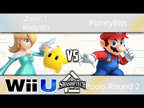 Smash@Tech 3/18/17 - Zonic | Kodystri (Rosaluma) vs PointyBits (Mario) - Smash 4 Pools Round 2