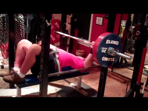 Crawford trains for 2011 IPF World Masters Bench Press Champ