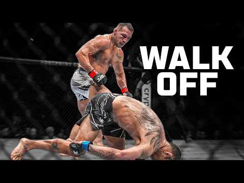 Die größten UFC-Knockouts durch Walk-Off! 😡