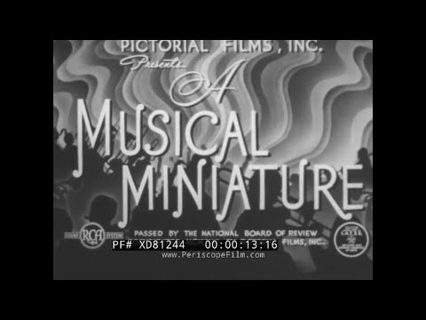 "A MUSICAL MINIATURE" 1946 LATIN AMERICAN SOUNDIE  HERBERT CURBELO AND HIS ORCHESTRA  XD81244