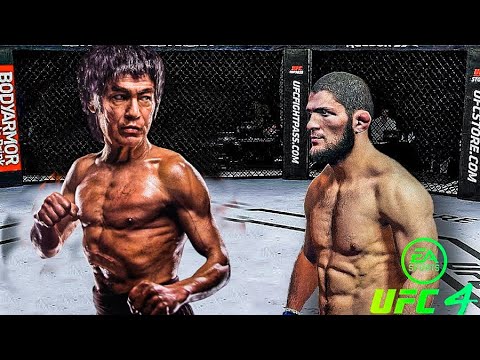 Khabib Nurmagomedov vs. Old Bruce Lee (EA sports UFC 4)