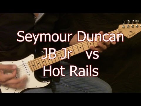 Seymour Duncan JB Jr vs Hot Rails Demo