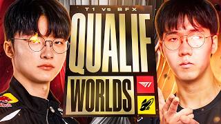 🔥T1 SE QUALIFIE à ~80% AUX WORLDS SI ILS WIN ce Bo5 !! (T1 vs FEARX)