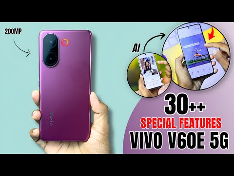 Vivo V60e 5g Tips And Tricks 🔥 Hidden Top 30+ Special Features | vivo v60e