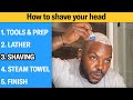 How To Shave Your Head Completely Bald 5 Step Tutorial GQ